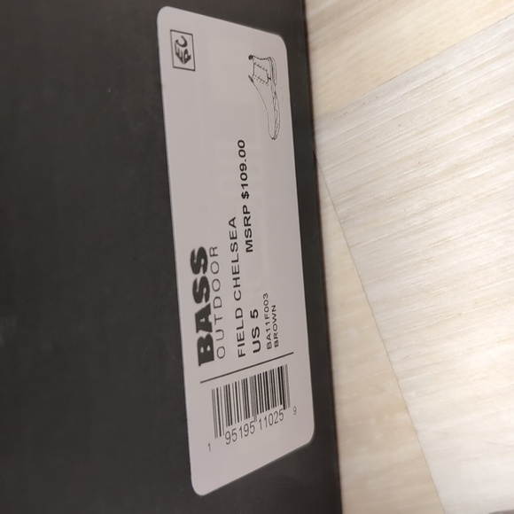 Bass Outdoor Women's Leather Slip On Hiking Boots - Picture 6 of 6